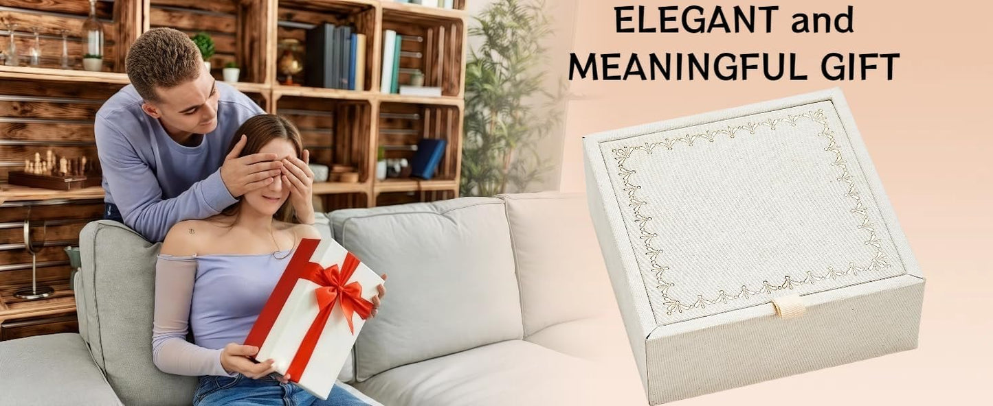 Clover Necklace and Stud Earrings Jewelry Set 14K Gold Plated Dainty Four Leaf Lucky Choker Charm Necklace Clover S925 Sterling Silver Stud with Gift Box Birthday Gifts for Women ﻿